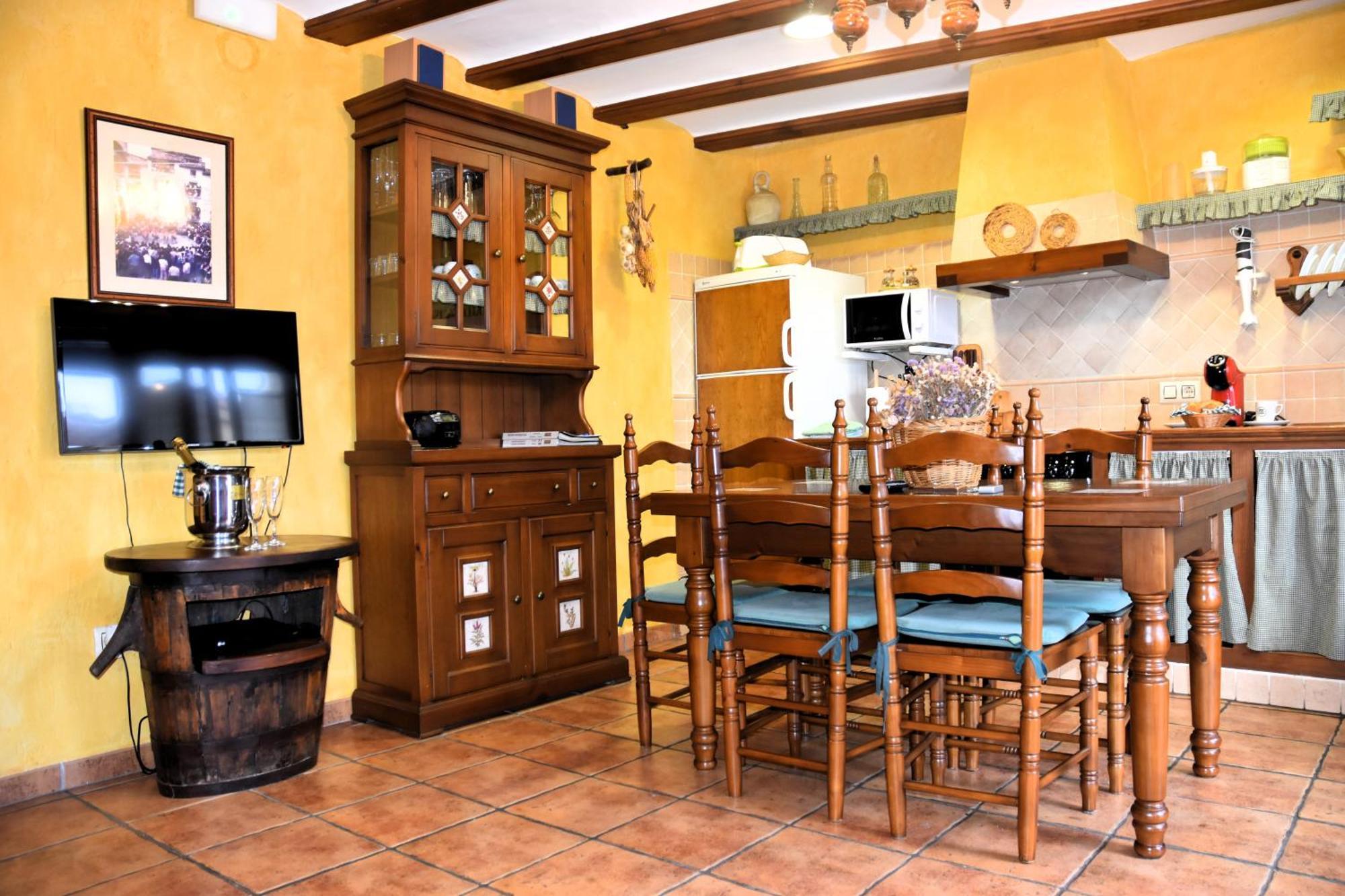 Casa Rural Nuri De Rei A Y B Todolella Esterno foto